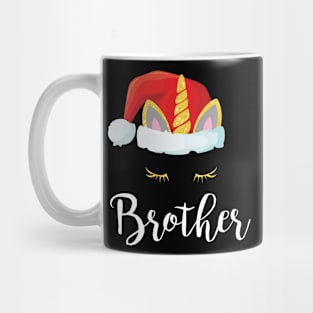 Cute Unicorn Brother Christmas Funny Gift Mug